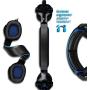 PS4 Gaming Headsets, Sades SA810 Xbox one Gaming Headphones 3.5MM Interface with MIC in-Line Control for Multiplatform PC/Xbox one/PS4/MAC/Tablet (Black Blue)