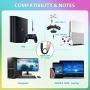 PANICKY Gaming Headset PS4, Xbox one Headset with mic, Headphone with LED Light/Noise Canceling Microphone/Soft Memory Earmuffs/Surround Sound. Compatible with PC, PS4, Xbox One, Nintendo Switch