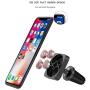 Car Phone Mount Magnetic Cell Phone Car Mount Vent Dashboard 360° Rotation Car Phone Holder Dashboard for iPhone SE 11 Pro XS Max XR X 8 Plus Samsung Galaxy S20 Note10 S10 S10e & All Phones,Black