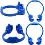 Honsky Universal Flexible Thumb Smartphone Stand Holder - Blue