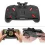 OUYAWEI Gaming Joystick Gamepad Mobile Phone Game Trigger Fire Button L1R1 Shooter Controller AK21 for PUBG Game Handle Holder Bracket