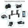 Gimbal Dual Handle, Sevenoak SK-PSC4 Dual Grip Stabilizer System for iOS iPhone X 8 7 7plus 6 LG Google Samsung Device GoPro Hero5 Hero6 Action Camera YouTube Livestrem 3D Video Micro Film Gimbal Dual Handle, Sevenoak SK-PSC4 Dual Grip Stabilizer System for iOS iPhone X 8 7 7plus 6 LG Google Samsung Device GoPro Hero5 Hero6 Action Camera YouTube Livestrem 3D Video Micro Film