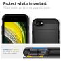 Spigen Slim Armor CS Designed for Apple iPhone SE 2020 Case/Designed for iPhone 8 Case (2017) / Designed for iPhone 7 Case (2016) - Black