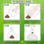 Bolux Dog Poop Bags, Extra Thick and Strong Dog Waste Bags, Leak-Proof Pet Waste Bags Refill Rolls