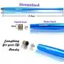 Honsky Cell Phone Stylus, Tablet Stylus for Touch Screens: Universal Long Metal Slim Waist Stylist Pens, Tablet Pen, Touchscreen Stylus Pen - with Replacement Tips, Golden