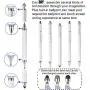 Stylus for Touch Screens - Penyeah DIY [4-in-1] High Sensitivity and Precision Disc Stylus Pen, Universal for iPad, iPhone, Tablets All Capacitive Touch Screens with 4 Replacement Tips - White