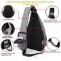 KAKA Sling Bag,Crossbody Backpack Shoulder Bag Travel With USB Charging Port