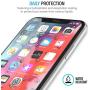 Maxboost Screen Protector for Apple iPhone Xs & iPhone X & iPhone 11 Pro (3 Packs, Clear) 0.25mm Tempered Glass Screen Protector with Advanced Clarity [3D Touch] Work w/Most Case 99% Touch Accurate