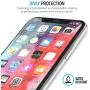 Maxboost Screen Protector for Apple iPhone Xs & iPhone X & iPhone 11 Pro (3 Packs, Clear) 0.25mm Tempered Glass Screen Protector with Advanced Clarity [3D Touch] Work w/Most Case 99% Touch Accurate