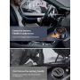 Car Charger Adapter, AINOPE Dual QC3.0 Port 6A/36W USB Car Charger All Metal Cigarette Lighter USB Charger Voltage Display Compatible with iPhone 11/11 pro/XR/X/XS/8, Samsung Note 8/S9/S10+/S8 - Black