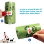 Ourhome520 Compostable Biodegradable Dog Poop Bag, Refill Rolls, Leak-Proof Pet Waste Bags, Earth Friendly, Easy Tear-Off, EPI Technology, Environment-Friendly Durable, Cat Litter Bag