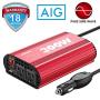 300Watt Pure Sine Wave Power Inverter DC 12volt to AC 120volt Car Converter Adapter with Dual USB Ports for Smartphones Laptops Tablets CPAP 300Watt Pure Sine Wave Power Inverter DC 12volt to AC 120volt Car Converter Adapter with Dual USB Ports for Smartphones Laptops Tablets CPAP
