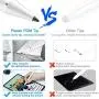 RICQD Stylus Pencil Compatible for Apple iPad with Palm Rejection, 2 in 1 Copper & Mesh Fine Tip, 5 Mins Auto-Off High Precision Pen for iPad 6th/7th, Pro 12.9 3rd/4th Gen, Air 3rd, Mini 5th, Pro 11