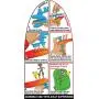 Surfer Dudes Legends & Surfer Pets Wave Powered Mini-Surfer, Pet and Surfboard Beach Toy - Long Beach Larry and Finley