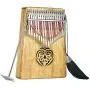 ammoon Kalimba 17 key Thumb Piano Solid Wood Finger Piano with Carry Bag Tuning Hammer AKP-17L ammoon Kalimba 17 key Thumb Piano Solid Wood Finger Piano with Carry Bag Tuning Hammer AKP-17L