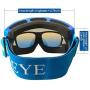 motoeye Ski Goggles - Over Glasses Design Snow/Snowboard Goggle for Men,Women & Youth (100% UV Protection + Long-time Anti-Fog + Mirrored)