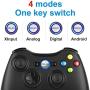 Wireless PC Game Controller Bluetooth Steam Controller Compliance with Computer/Laptop (Windows XP/7/8/10) / PS3 / Mobile Phone/Video Games Gamepad