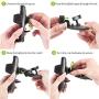 iKross Touch-Lock Universal CD Insert Slot Smartphone Cradle Mount Stand Phone Holder for iPhone X, 8 Plus, 8 iPhone 7, 7 Plus, Samsung Galaxy Note 8, Galaxy S8, S8+ and More