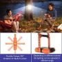 Portable LED Work Light,BEIEN Rechargeable Solar Work Lights 4400 mAh,Waterproof COB Flood Light with Magnetic Hanging Hook,30W 1000LM for Car Repairing,Camping,Hiking,Backpacking,Fishing