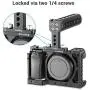 SMALLRIG Camera Top Handle Cheese Handle Grip with Built-in Shoe Mount for Camera Rig, Camera Cage - 1638 SMALLRIG Camera Top Handle Cheese Handle Grip with Built-in Shoe Mount for Camera Rig, Camera Cage - 1638