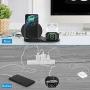 Wireless Charger for AirPods Pro with Adapter, Coobetter 3 in 1 Wireless Charging Station,Wireless Charging Stand Watch Charger Compatible with iPhone 11/11 pro /11 Pro Max/Xs/XS Max/XR/X / 8 /8P … …