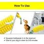 Dog Toothbrush Teeth Cleaning Chew Toys for Aggressive Chewer - Indestructible Interactive Treat Toys for Large Medium Small Dogs - Brushing Stick Dental Oral Care for Pet - Fun to Chew and Fetch