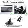 PITAKA Magnetic Mount [MagEZ Mount]-Premium Luxury 360 Degree Rotation Long Life Claw Air Vent Car Mount Cell Phone Holder for Smartphones