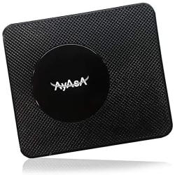 AyAsA z100 Car Pad Non Slip Sticky Anti Slide Dash Cell Phone Mount Holder Mat Car Dashboard Sticky Pad Adhesive Mat for Cell Phone/Electronic Devices/GPS