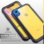 FITFORT iPhone XR Case Full Body Rugged Case with Built-in Touch Sensitive Anti-Scratch Screen Protector, Ultra Thin Clear Shock Drop Proof Impact Resist Extreme Durable Protective Cover