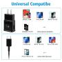 Adaptive Fast Charger Compatible with Samsung Galaxy s9/ s9 Plus/ s10/ s10+/ s10e/ s8/ s8 Plus/Note 9/ Note 8/ Active, Wall Charger Adapter with USB Type C Cable