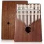 Kalimba 17 Key Thumb Piano, Mbira Mahogany and Ore Metal Tines Finger Piano, Portable Musical Instrument Gifts for Kids and Adults Beginners by FINETHER Kalimba 17 Key Thumb Piano, Mbira Mahogany and Ore Metal Tines Finger Piano, Portable Musical Instrument Gifts for Kids and Adults Beginners by FINETHER