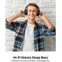 Mpow H19 IPO Active Noise Cancelling Headphones, Bluetooth 5.0 Wireless Headphones with CVC8.0 Microphone, Hi-Fi Stereo Deep Bass, Rapid Charge 35H Playtime for TV, Online Class, Home Office