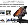 iMESTOU Motorcycle Phone Mount Wireless Charger, Waterproof Motorbike Handlebar Phone Holder 360 rotatable Compatible with iPhone Samsung Huawei etc.