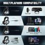 ONIKUMA PS4 Headset -Xbox One Headset Gaming Headset Noise Canceling Gaming Headphones with Mic & LED Light for PS4,Playstation,Xbox One(Adapter Not Included)