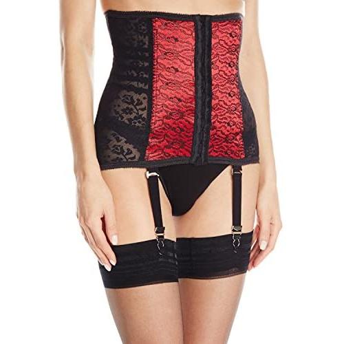 Rago Womens Firm Shaping Fashion Waist Cincher with Removable Garters