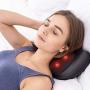 SULIVES Shiatsu Back and Neck Massager, Massage Pillow with Heat for Muscle Pain Relief, The Best Relaxing Gift for Home Offices and Cars