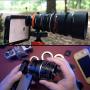 ULANZI DOF Adapter with Sony E Mount for iPhone Samsung Google etc, Turn Your Smartphone into a Real Camera, Fits Full Frame Manual Lens