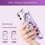 RXKEJI iPhone 11 Case Marble Bling Sparkle Glitter with Cell Phone Ring Holder Stand Finger Kickstand Phone Grip Heavy Drop Protection Shock Absorption Cover Case for iPhone 11 6.1 inch Purple RXKEJI iPhone 11 Case Marble Bling Sparkle Glitter with Cell Phone Ring Holder Stand Finger Kickstand Phone Grip Heavy Drop Protection Shock Absorption Cover Case for iPhone 11 6.1 inch Purple