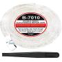 MMOBIEL 2 mm Double Sided Layer Strong Adhesive Tape 50 m Long Roll (White) for Smartphone Tablet Repair
