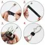 Honyear Pack of 20 Reusable Cord Organizer Keeper Holder, Fastening Cable Ties Straps for Earbud Headphones Phones Electronics Electrical Computer PC Wire wrap Management Honyear Pack of 20 Reusable Cord Organizer Keeper Holder, Fastening Cable Ties Straps for Earbud Headphones Phones Electronics Electrical Computer PC Wire wrap Management