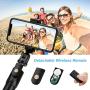 Selfie Stick Tripod, KKTICK Cellphone Selfie Sticks Stand Extendable with Bluetooth Remote, Compatible with iPhone 11 Pro MAX Xs XR X 8 Plus 7 6S Galaxy S10 S9 S8 Note 8 iOS Android Smartphone