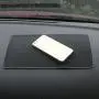 Tianmei 10.6in x 6.1in Extra Large Size Anti-Slip Rubber Pad, Car Dashboard Universal Non-Slip Mat use for Cell Phones, Sunglasses, Keys, Coins and More (Pure Black)