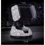 Bestbling Luxury Rhinestone Bling Universal Car Stand Phone Holder Air Vent Car Mount Stand Holder Compatible with iPhone X 8 Plus 7 Plus SE 6s 6 Plus 6 5s 5 4s 4 (Silver)
