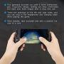 Mobile Phone Gamepad Holder 3 in 1 Portable Mobile Phone Gamepad Holder Universal Gamepad Accessories Telescopic Gamepad Controller Foldable Removable Sucker for All 4.5-6.5 Inch Smartphones