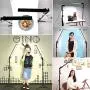 GSKAIWEN 180 LED Light Photography Studio LED Lighting Kit Adjustable Light with Light Stand Tripod Photographic Video Fill Light GSKAIWEN 180 LED Light Photography Studio LED Lighting Kit Adjustable Light with Light Stand Tripod Photographic Video Fill Light