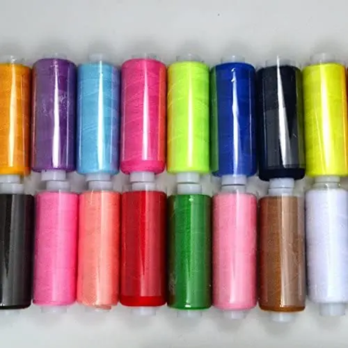 NEWCOMDIGI Sewing Thread Spool 24 Color 183 Meters Per Polyester All Purpose for Hand and Machine Sewing for Beginners, Travelers, Relatives and Friends NEWCOMDIGI Sewing Thread Spool 24 Color 183 Meters Per Polyester All Purpose for Hand and Machine Sewing for Beginners, Travelers, Relatives and Friends