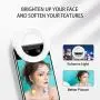 Selfie Ring Light Led Circle Portable Clip-on Selfie Fill Light with USB Rechargeable for Phone Camera Photography Video White Selfie Ring Light Led Circle Portable Clip-on Selfie Fill Light with USB Rechargeable for Phone Camera Photography Video White