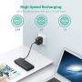 RAVPower Portable Charger 22000mAh, External Battery Pack Power Bank with 3 USB Output , High-Capacity Phone Charging Pack Compatible with iPhone 11, Samsung Galaxy, iPad, and More