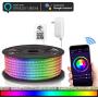 Maxonar LED Strip Lights Works with Alexa (16.4Ft / 5M) WiFi Wireless Light Strips RGB Multicolor Waterproof IP65 Smart Phone Controlled DIY Kit Works with Amazon Echo Google Home