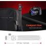 Zeadio Flexible Camera Tripod Kits, with Metal Ball Head Mount, Cellphone Tripod Holder and Standard dapter for Gopro, Camera,Camcorder, DSLR, Action Cameras etc